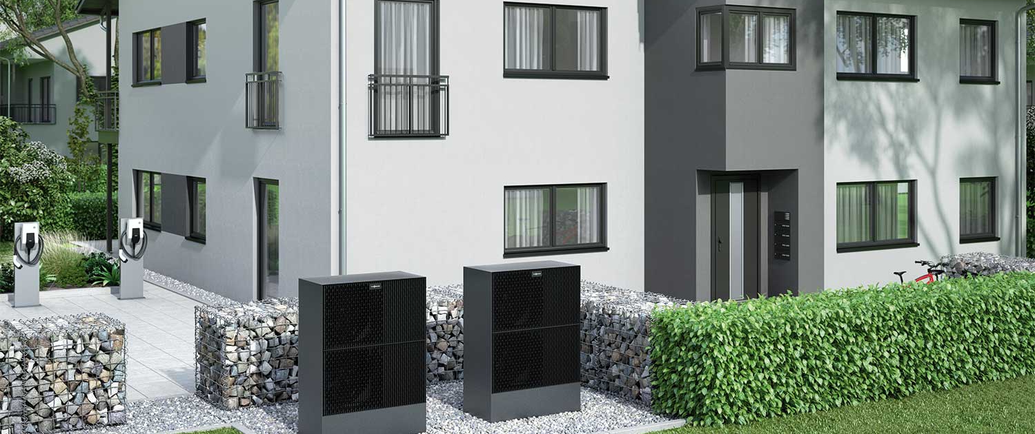 Viessmann Vitocal-250-A 2er-Kaskade, Vitovolt, Wallbox